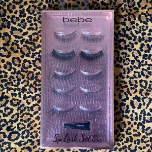 bebe 5pc Lash Set with Glue